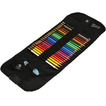 Zestaw kredek Polycolor w zwijanym etui - Koh-I-Noor - 24 kolory