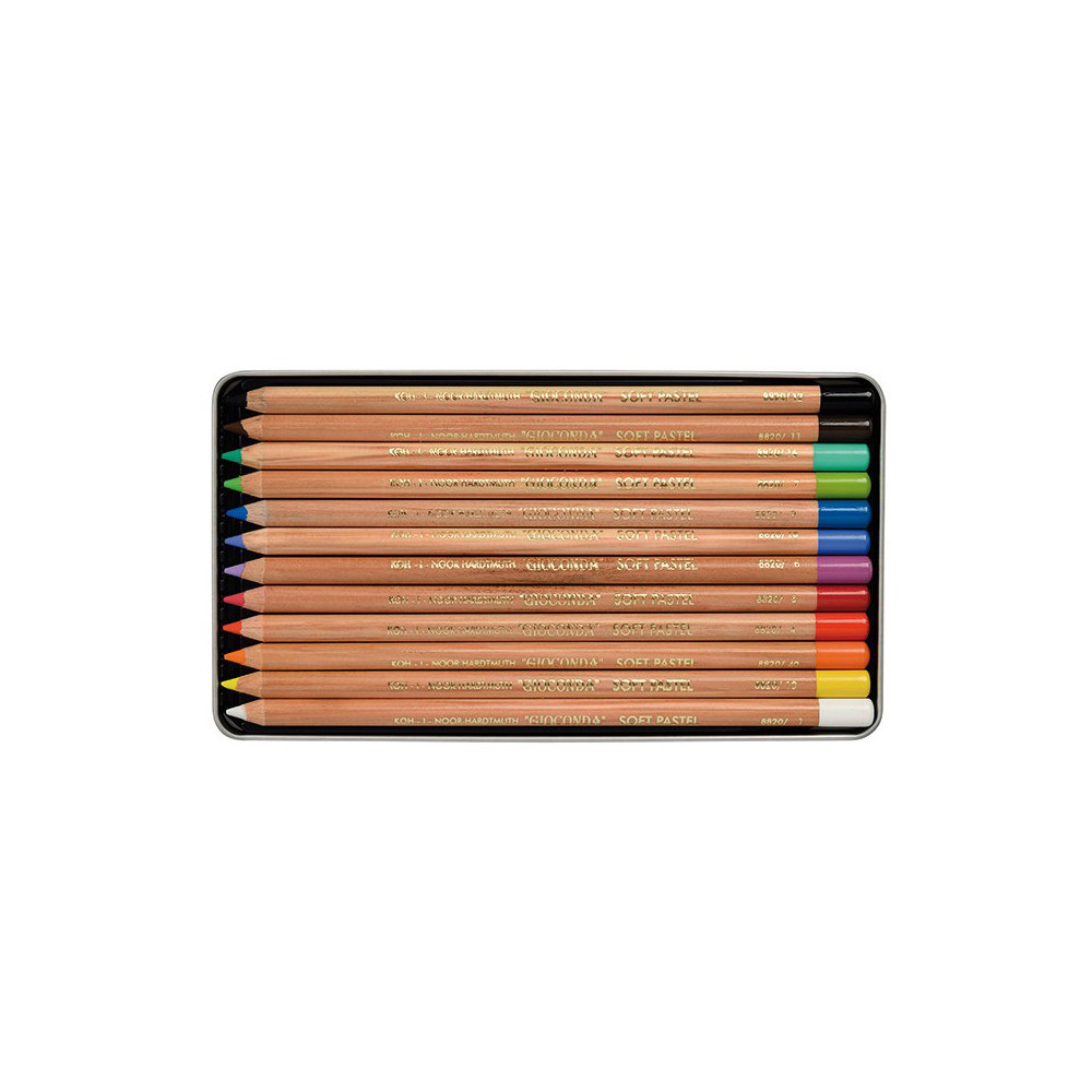 Zestaw pasteli suchych Gioconda - Koh-I-Noor - 12 kolorów