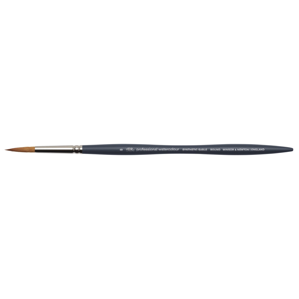 Pędzel okrągły, syntetyczny sobol - Winsor & Newton - nr 8