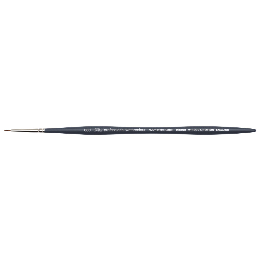 Professional Watercolor Synthetic Sable brush, round - Winsor & Newton - no. 000