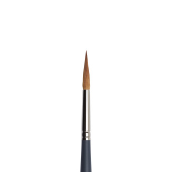 Professional Watercolor Synthetic Sable brush, pointed round - Winsor & Newton - no. 8