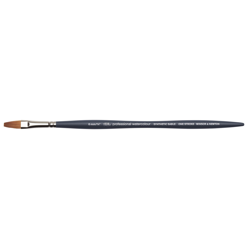 Pędzel płaski, syntetyczny sobol - Winsor & Newton - nr 1/4''