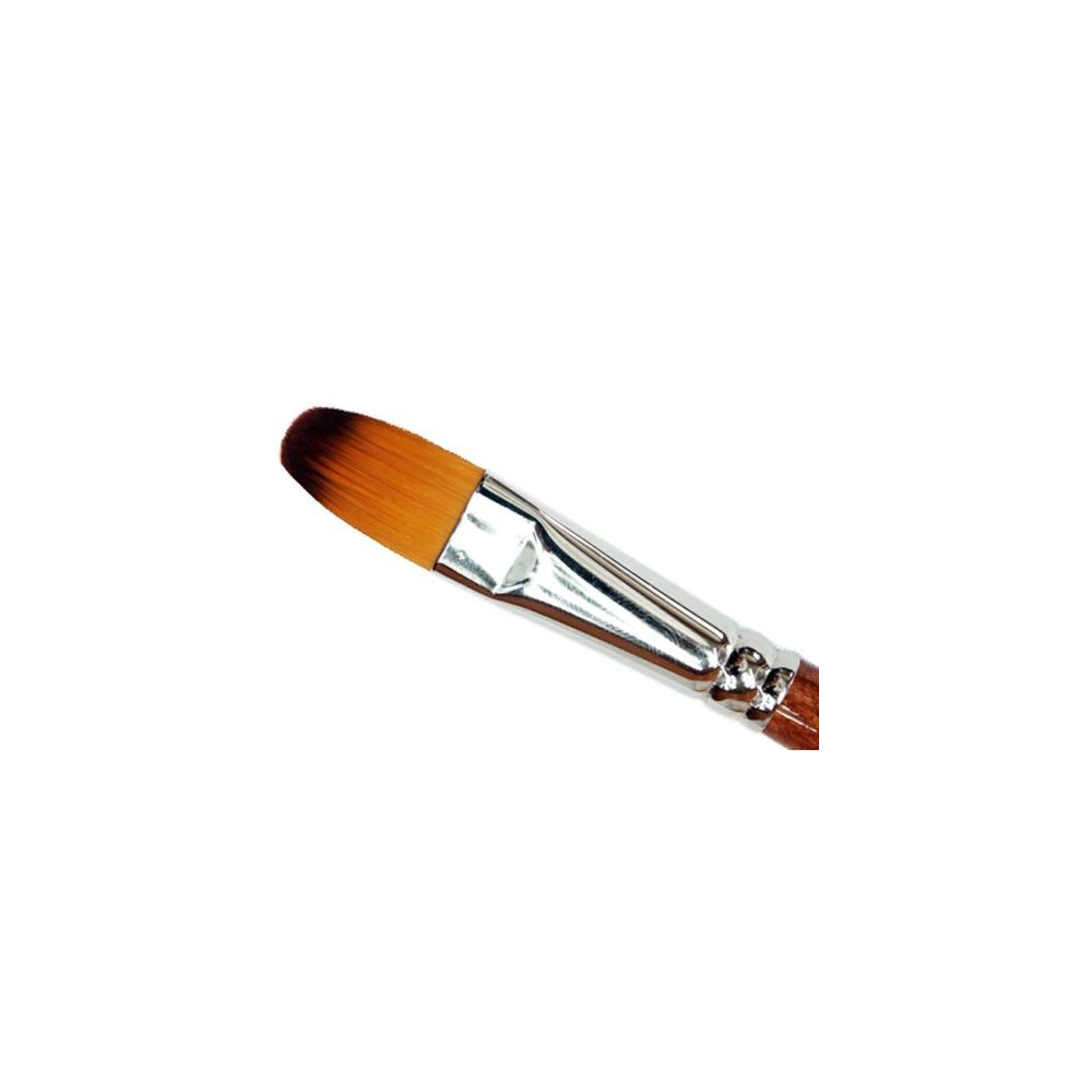 Cat’s tongue, synthetic, 1001FR series brush - Renesans - long handle, no. 0