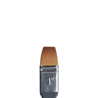 Pędzel płaski wash, syntetyczny sobol - Winsor & Newton - nr 1''