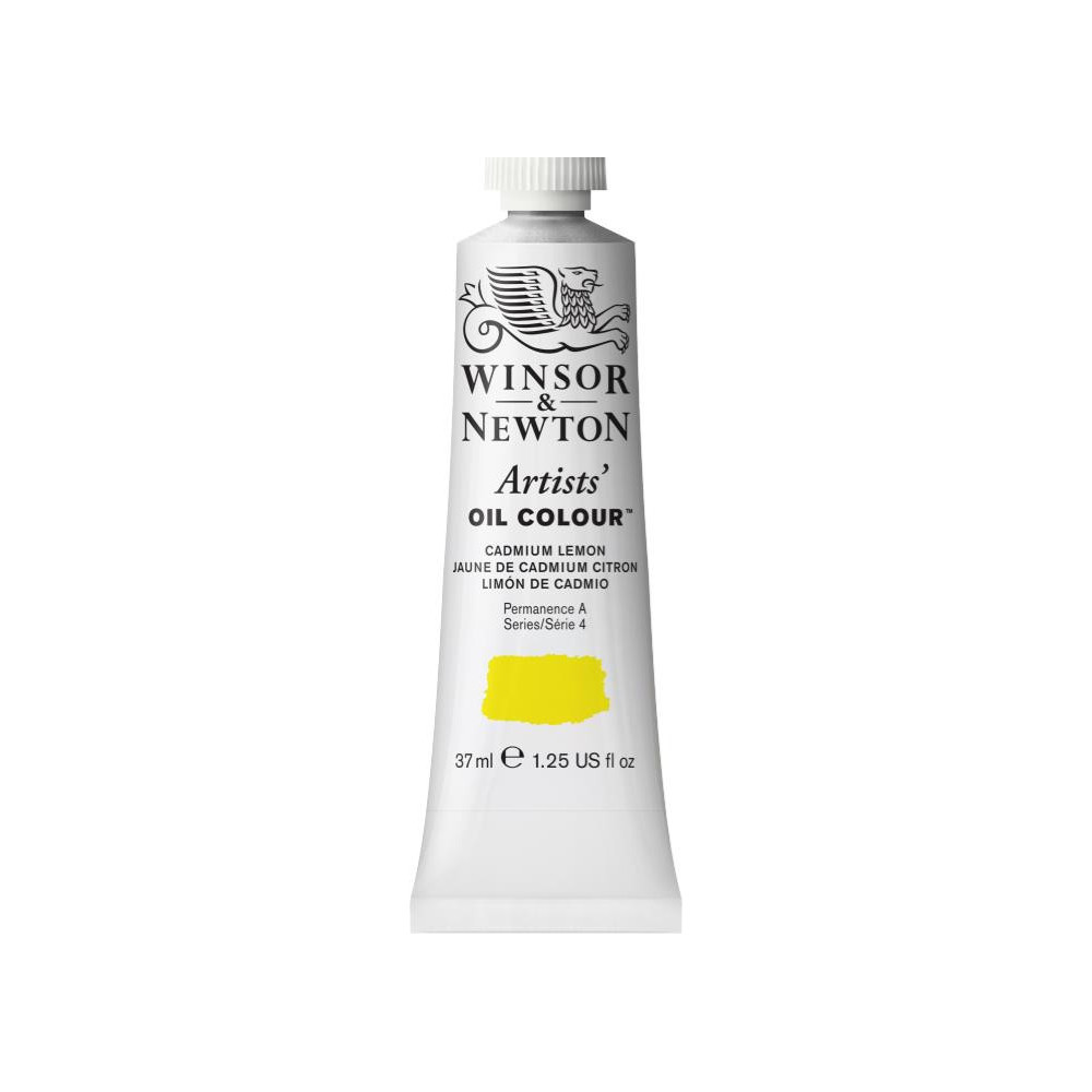Oil paint Artists' Oil Colour - Winsor & Newton - Cadmium Lemon, 37 ml