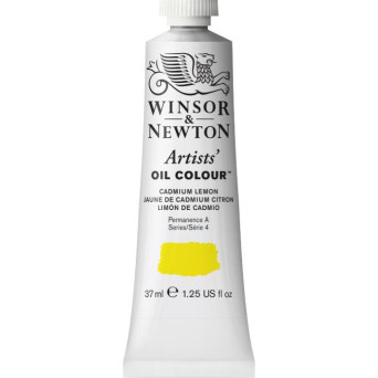 Farba olejna Artists' Oil Colour - Winsor & Newton - Cadmium Lemon, 37 ml