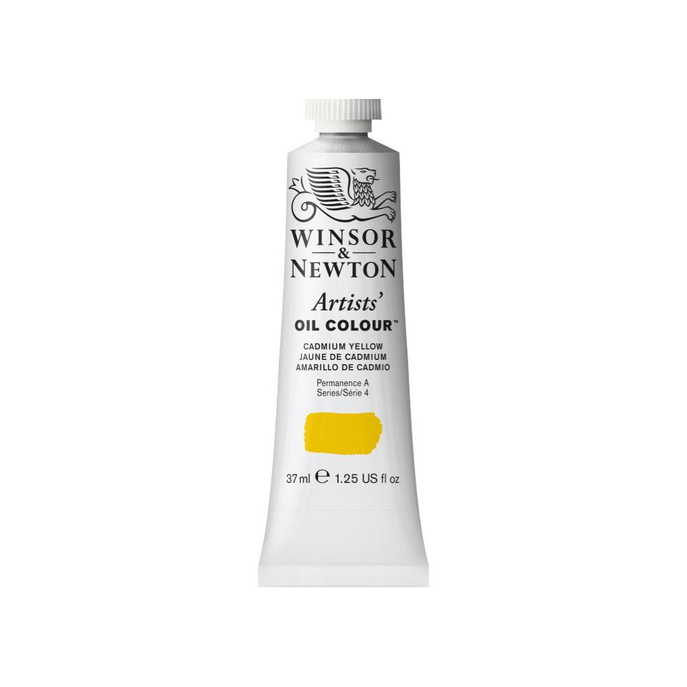 Oil paint Artists' Oil Colour - Winsor & Newton - Cadmium Yellow, 37 ml