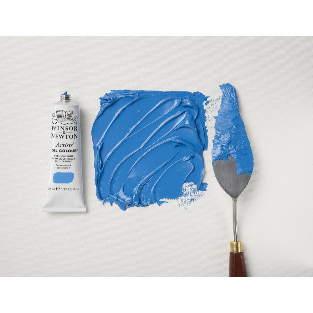 Farba olejna Artists' Oil Colour - Winsor & Newton - Cerulean Blue, 37 ml