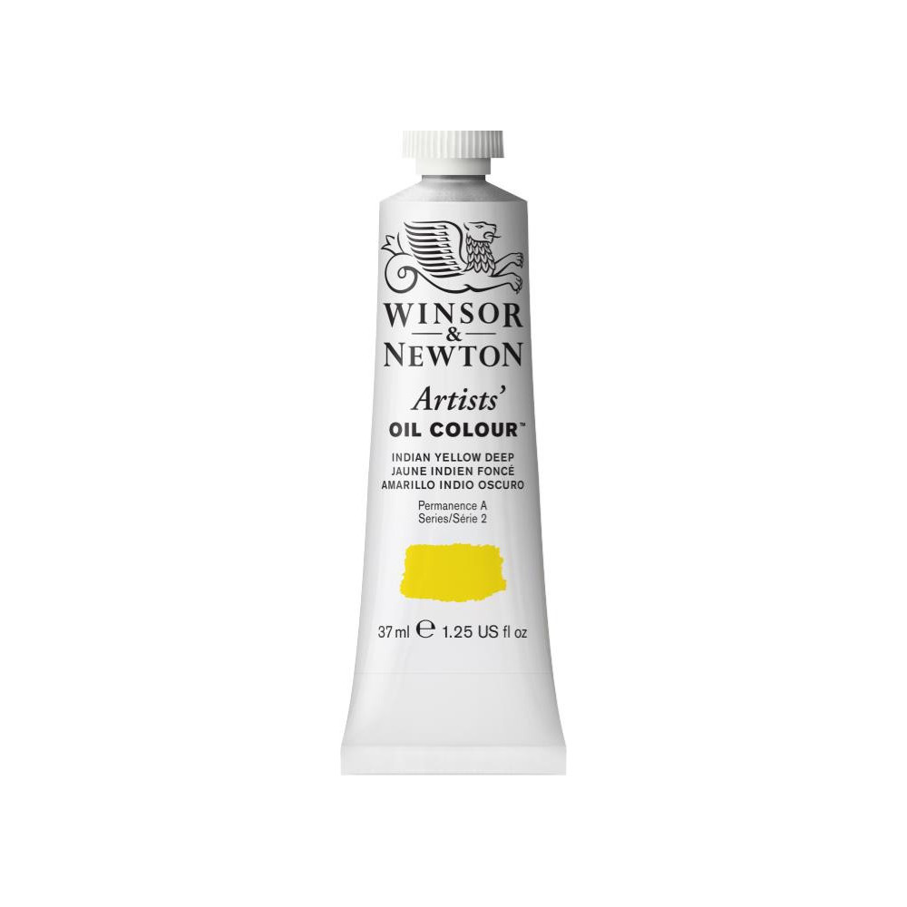 Farba olejna Artists' Oil Colour - Winsor & Newton - Indian Yellow Deep, 37 ml