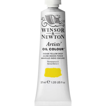 Farba olejna Artists' Oil Colour - Winsor & Newton - Indian Yellow Deep, 37 ml