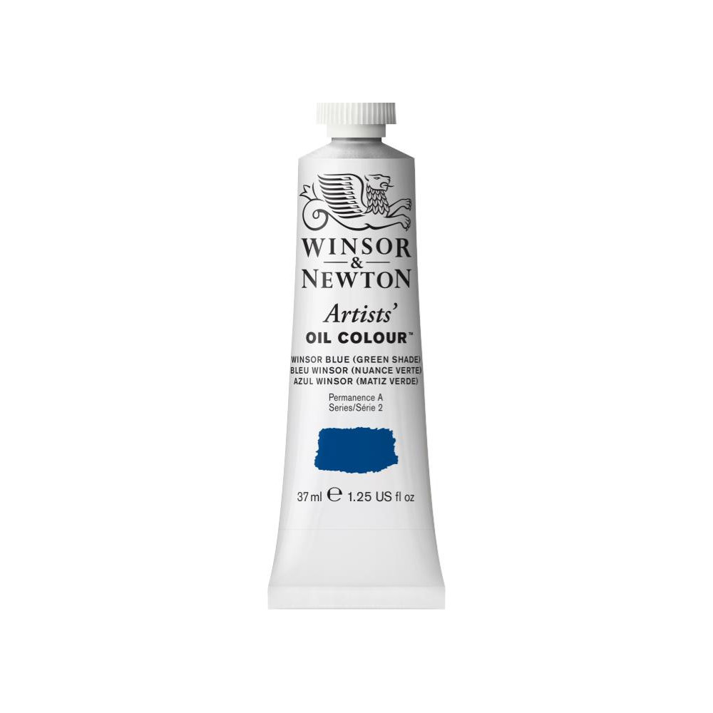 Farba olejna Artists' Oil Colour - Winsor & Newton - Blue Green Shade, 37 ml