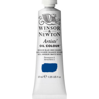 Farba olejna Artists' Oil Colour - Winsor & Newton - Blue Red Shade, 37 ml