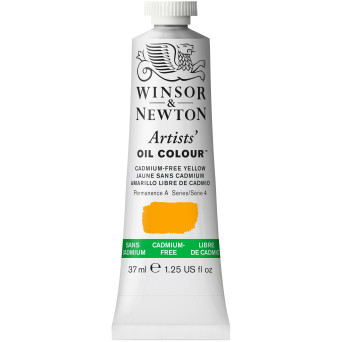 Oil paint Artists' Oil Colour - Winsor & Newton - Cadmium Free Yellow, 37 ml