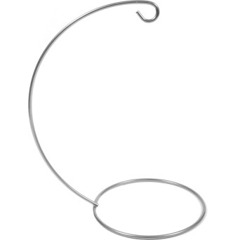 Ornament Display Stand ST1 20 cm silver