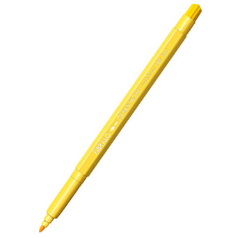 Pisak Fibralo Medium - Caran d'Ache - 010, Yellow