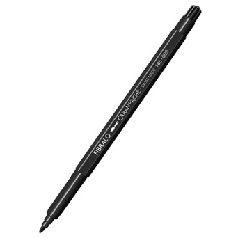 Fibralo Medium water-soluble pen - Caran d'Ache - 009, Black