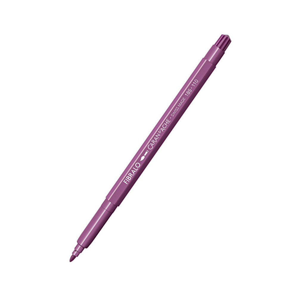 Pisak Fibralo Medium - Caran d'Ache - 110, Lilac