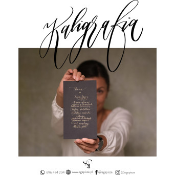 Calligraphy workshops with Agnieszka Węgrowska - PaperConcept