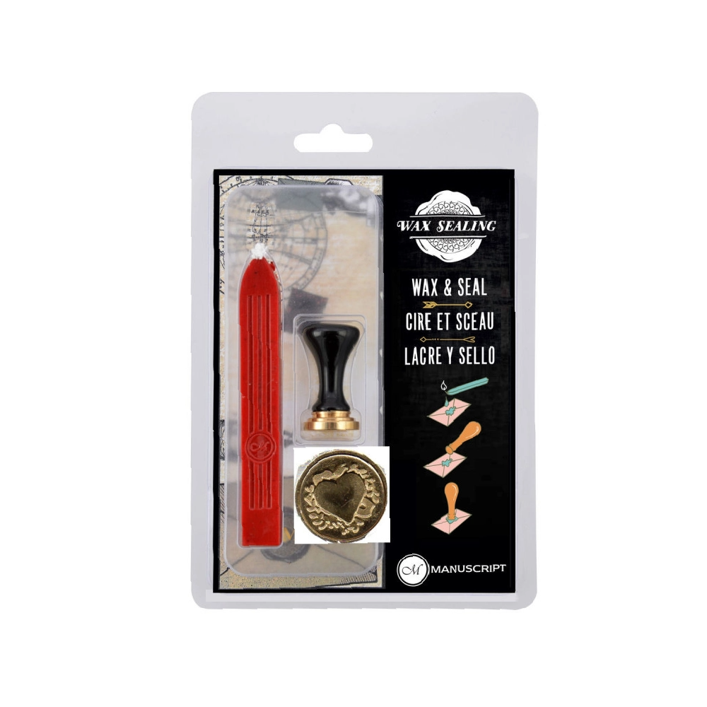 Zestaw do lakowania Wax & Sealing Set - Manuscript