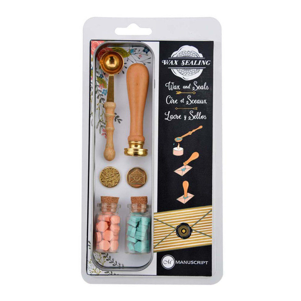 Zestaw do lakowania - Manuscript - Wax & Sealing Gift Set
