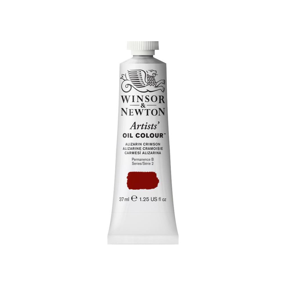 Farba olejna Artists' Oil Colour - Winsor & Newton - Alizarin Crimson, 37 ml