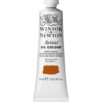 Oil paint Artists' Oil Colour - Winsor & Newton - Burnt Sienna, 37 ml