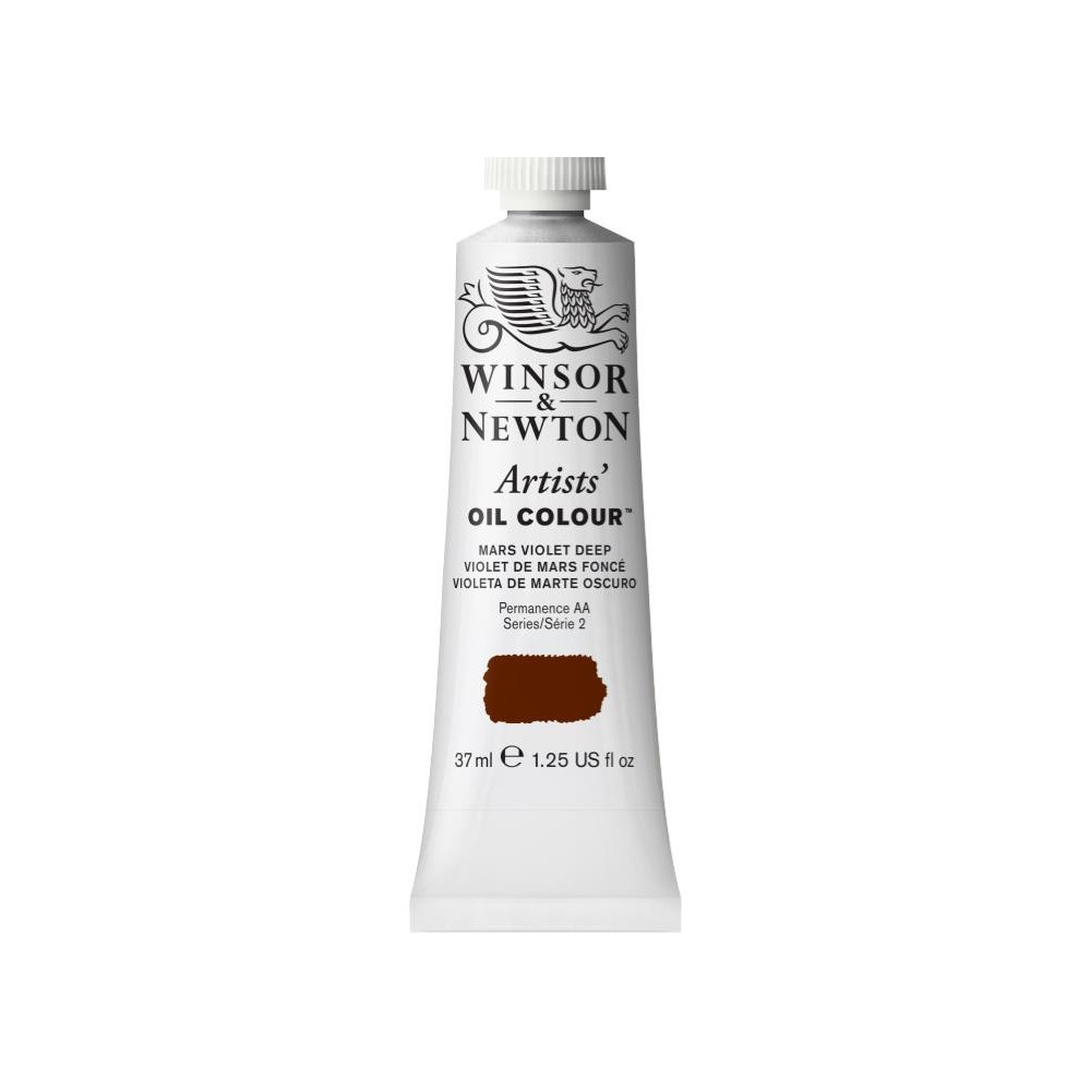 Farba olejna Artists' Oil Colour - Winsor & Newton - Mars Violet Deep, 37 ml