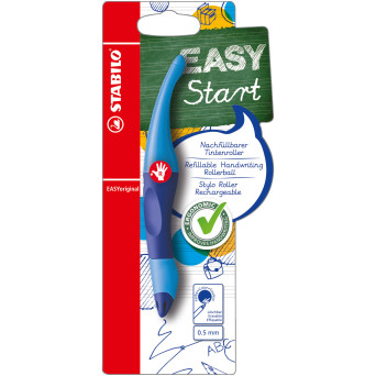 Pióro kulkowe dla praworęcznych Easy Original Start - Stabilo - niebieskie