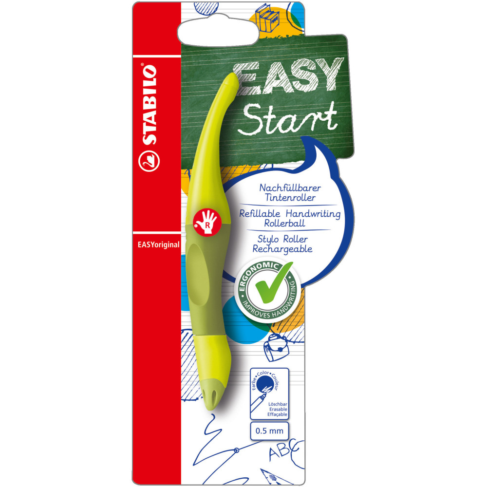 Pióro kulkowe dla praworęcznych Easy Original Start - Stabilo - zielone