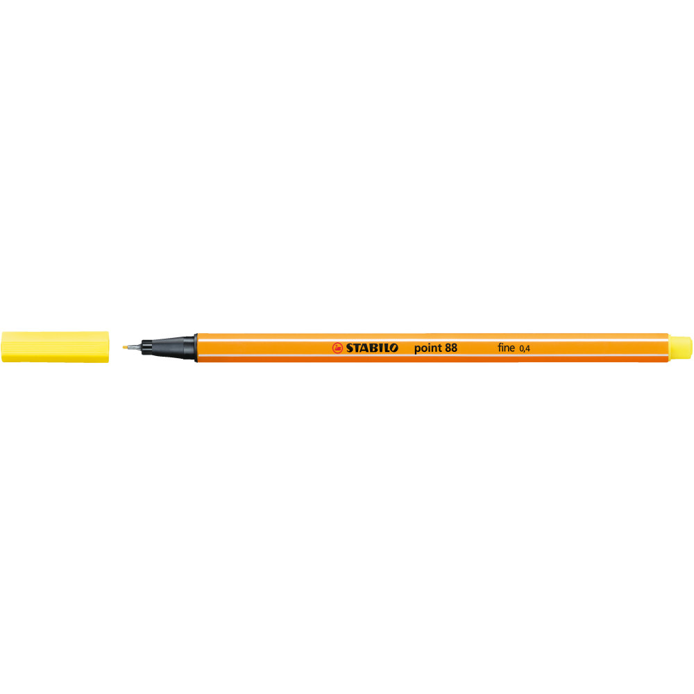 Point 88 fineliner - Stabilo - lemon yellow