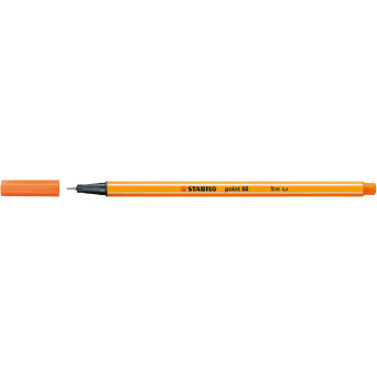 Point 88 fineliner - Stabilo - pale vermilion