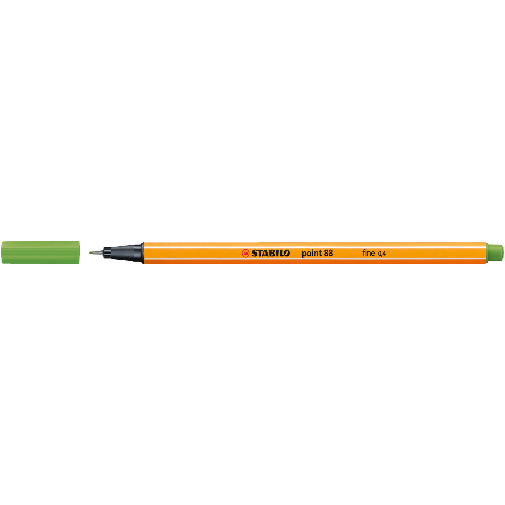 Point 88 fineliner - Stabilo - bright green