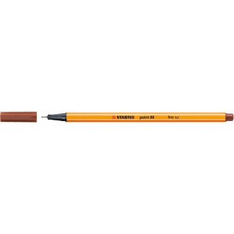 Point 88 fineliner - Stabilo - sanguine
