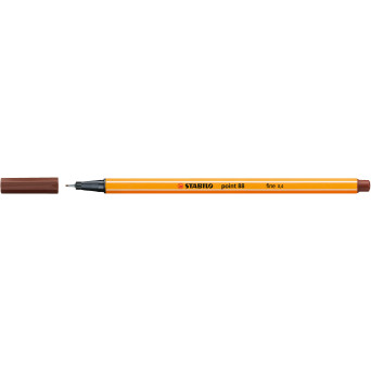 Point 88 fineliner - Stabilo - brown