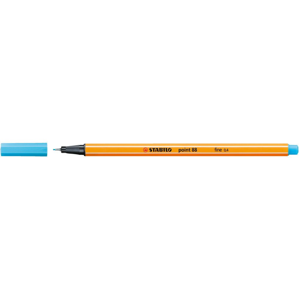Point 88 fineliner - Stabilo - bright blue