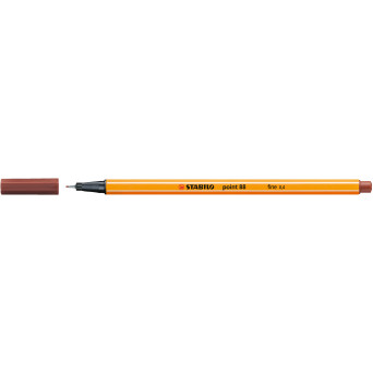 Point 88 fineliner - Stabilo - siena