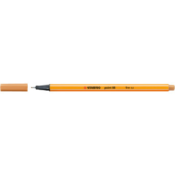 Point 88 fineliner - Stabilo - dark ocher