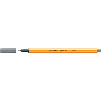 Point 88 fineliner - Stabilo - dark gray