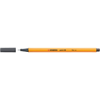 Point 88 fineliner - Stabilo - deep cold gray