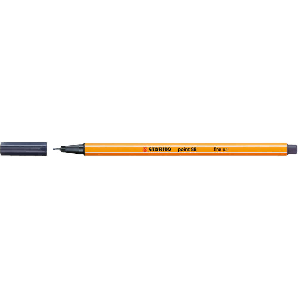 Cienkopis Point 88 - Stabilo - szary payne'a