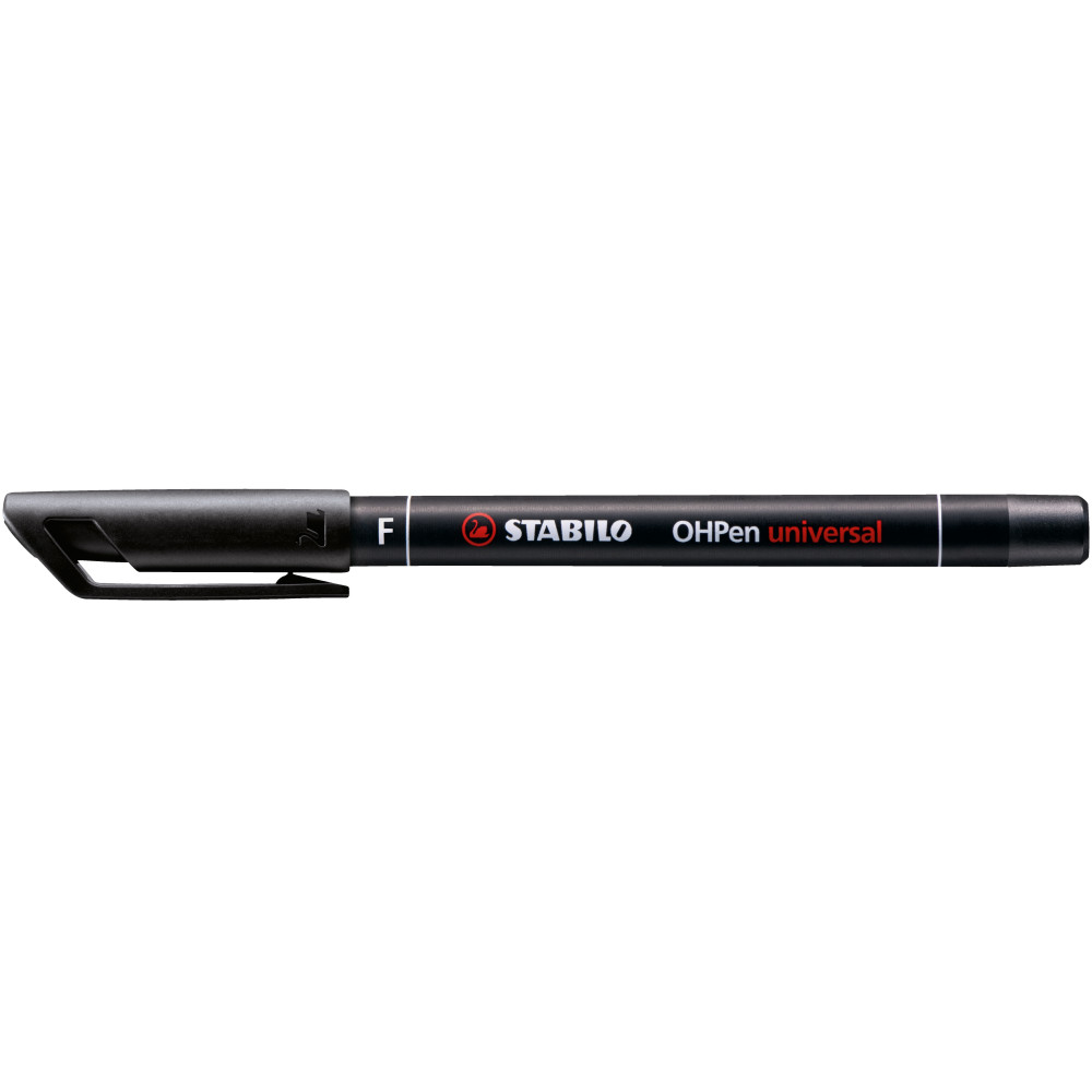 OHPen foil - Stabilo - black, F