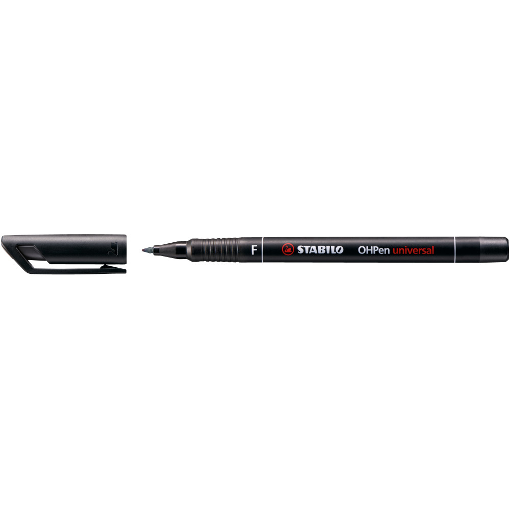 OHPen foil - Stabilo - black, F