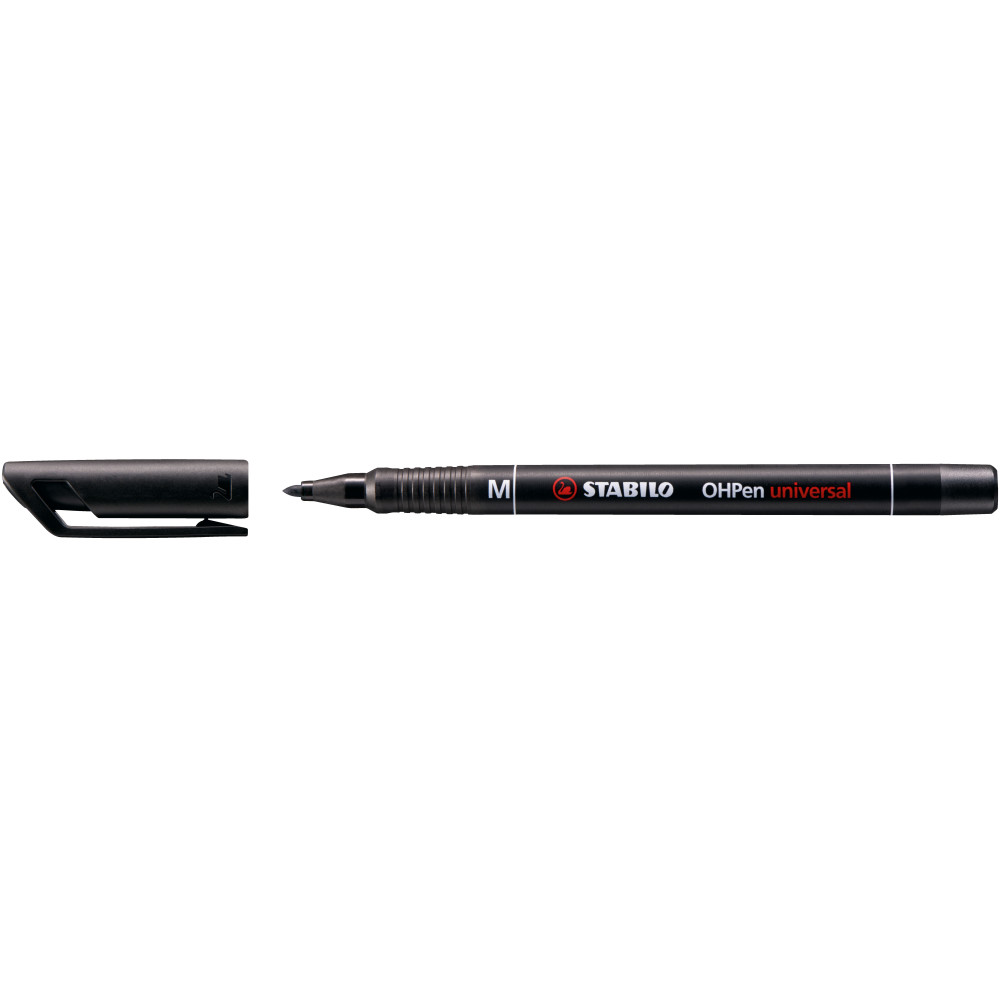 OHPen foil - Stabilo - black, M