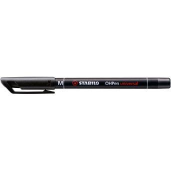 OHPen foil - Stabilo - black, M