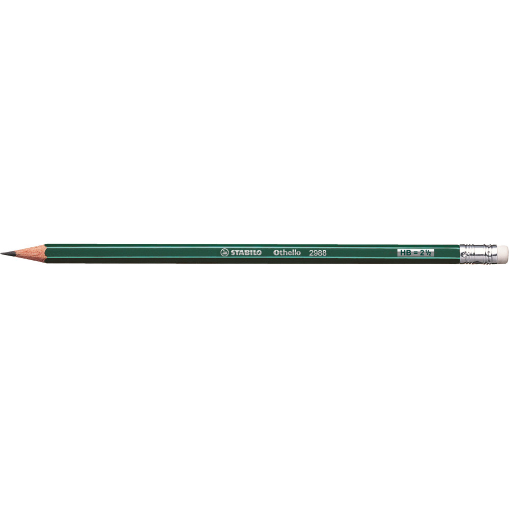 Ołówek techniczny Othello 2988 z gumką - Stabilo - HB