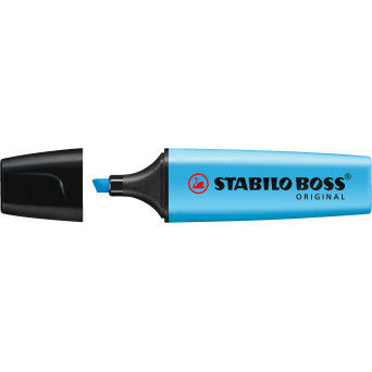 Zakreślacz neonowy Boss - Stabilo - niebieski