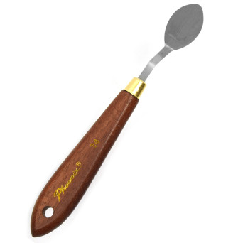 Painting spatula with wooden handle - Phoenix - no. 24