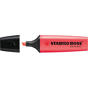 Boss highlighter - Stabilo - neon red