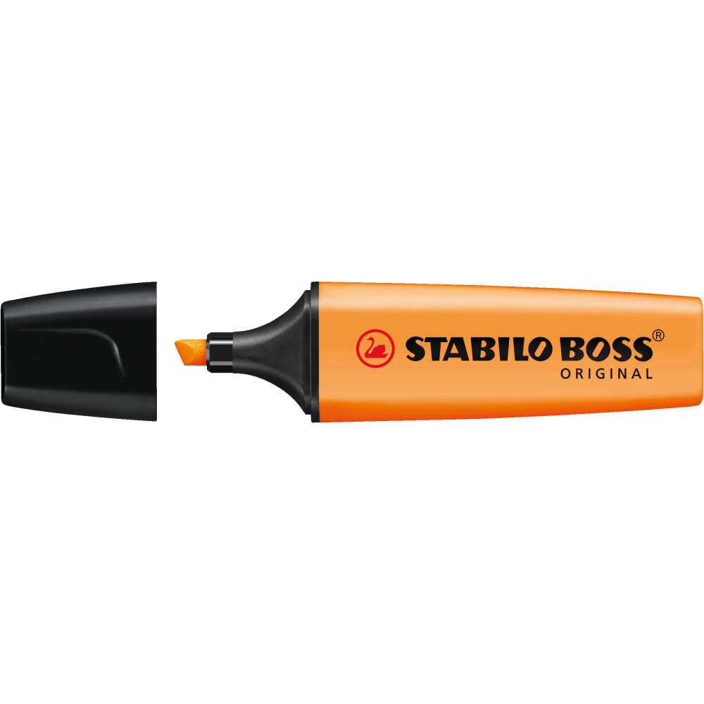 Zakreślacz neonowy Boss - Stabilo - pomarańczowy