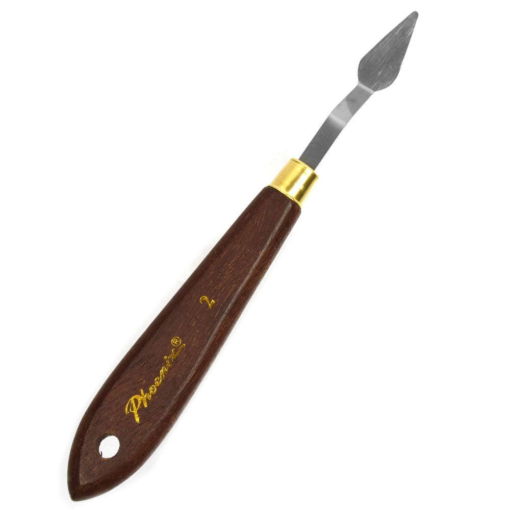 Szpachelka malarska z drewnianą rączką - Phoenix - nr 2
